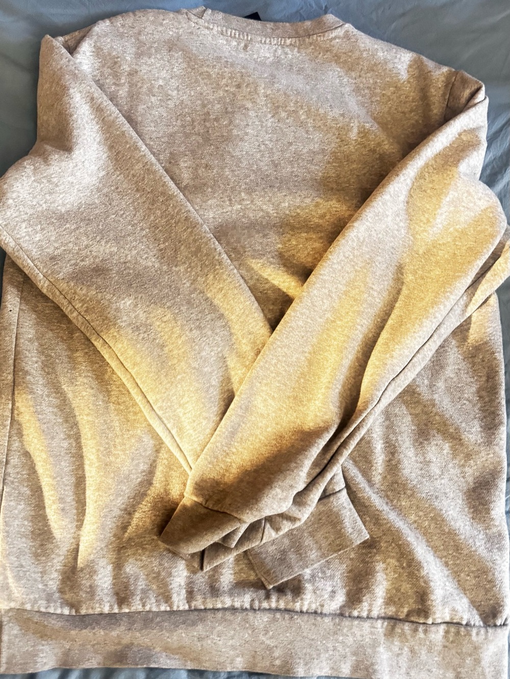 adidas Light Gray Crewneck Sweatshirt